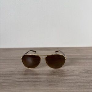 Oakley OO4079-11 Feedback Tortoise Brown Polished Gold/Bronze Polarized Aviator